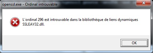 openssl-erreur